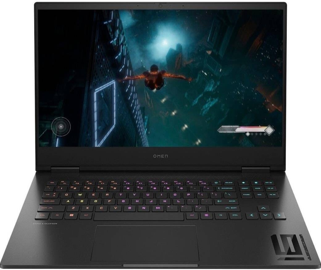 لابتوب إتش بي OMEN جديد – معالج Intel Core i9-13900HX – رام 16GB DDR5 – هارد 1TB SSD – كرت شاشة NVIDIA GeForce RTX 4060 8GB – شاشة 16.1 بوصة 165Hz Full HD – لون Shadow Black – ضمان سنة – صندوق المصنع