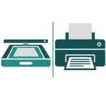 الطابعات والماسحات الضوئية